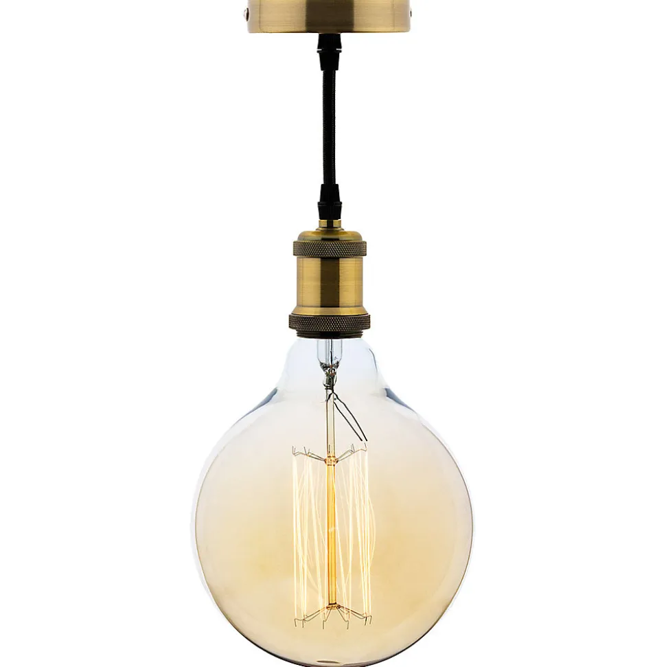 Kit de suspension vintage métal cuivré - Zenitech