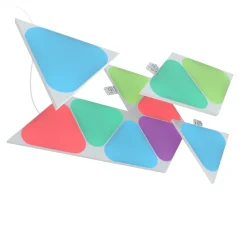 Kit d'extension Nanoleaf Shapes 10 panneaux LED mini triangles