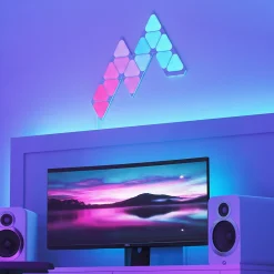 Kit d'extension Nanoleaf Shapes 10 panneaux LED mini triangles
