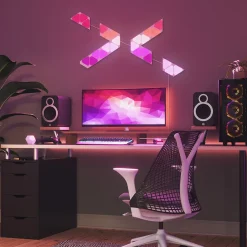 Kit d'extension Nanoleaf Shapes 10 panneaux LED mini triangles