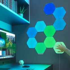 Kit d'extension Nanoleaf Shapes 9 panneaux LED hexagones
