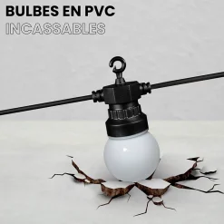 Kit Guirlande Guinguette 50m Blanc