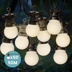 Kit Guirlande Guinguette 50m Blanc