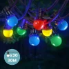 Kit Guirlande Guinguette 30m IP 65 Multicolore