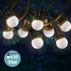 Kit Guirlande Guinguette 30m IP 65 Blanche