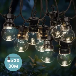 Kit Guirlande Guinguette 30m Transparent