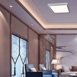 Kit Saillie BLANC pour Panneau LED 60x60 Slim (Pack de 6) - SILAMP