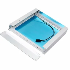 Kit Saillie BLANC pour Panneau LED 60x60 Slim (Pack de 6) - SILAMP