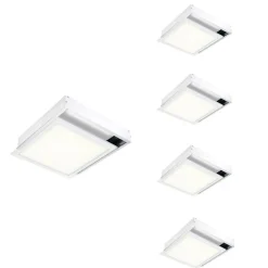 Kit Saillie BLANC pour Panneau LED 30x30 Slim (Pack) - SILAMP