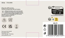 Kit Sphérique LED E27 230V 3x470lm 3x5,5W 2700K Opale