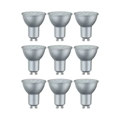 Kit Standard 230 V Réflecteur LED 9x425lm 9x6,5W 2700K Alu