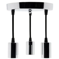 Kit suspension triple chrome + cordon 1m - Elexity