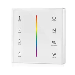 Kit Variateur Tactile RGB Sans Fil 4 Zones et Dimmer RF - SILAMP