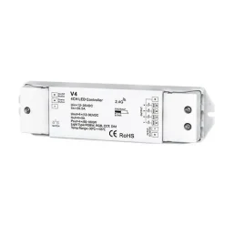 Kit Variateur Tactile RGB Sans Fil 4 Zones et Dimmer RF - SILAMP