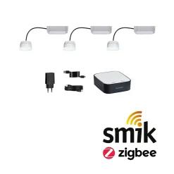 Kits de démarrage Smart Home smik Passerelle + 3x module LED encastré RGBW