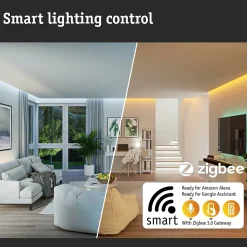 Kits de démarrage Zigbee 3.0 Smart Home smik Gateway + Ampoule LED Filament G95 Tunable White + Interrupteur