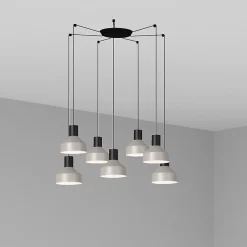 KOMBO 200 7L Lampe à suspension grise