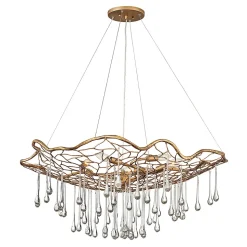 Laguna Lisa McDennon par Hinkley Suspension à 6 Lumières Or Bruni