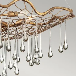 Laguna Lisa McDennon par Hinkley Suspension à 6 Lumières Or Bruni