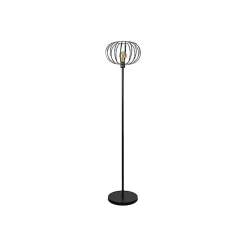 Lampadaire - EDM - Vintage - Noir - Adulte - E27 - LED - 150x35cm