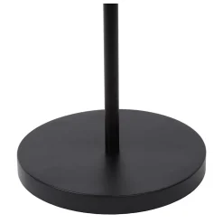 Lampadaire / lampe de lecture ZENITH en métal avec LED intégré - Noir - Lucide