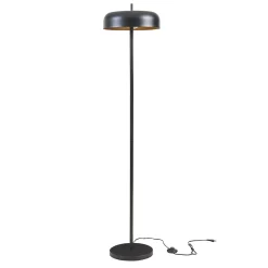 Lampadaire à pied Barton 2 x E27 159 cm noir lux.pro