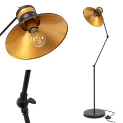 LAMPADAIRE APP542-1F BLACK 147X25X170CM