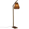 Lampadaire arc Palm - bambou H158 cm - Atmosphera