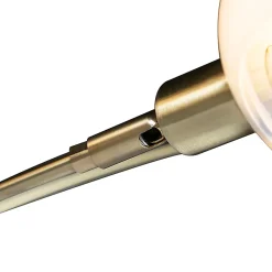 Lampadaire Art déco doré 5 lumières - Sixties Marmo