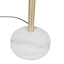 Lampadaire Art déco doré 5 lumières - Sixties Marmo