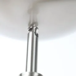 Lampadaire Austin en métal gris chromé H.182cm IP20 E27 40W Seynave