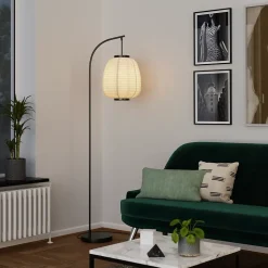 Lampadaire Bantry E27 15W H.160.2xP.45.5cm noir GoodHome