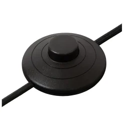 Lampadaire BENSEN en rotin avec 1xE14 - Naturel - Lucide