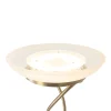 Lampadaire bronze avec LED et variateur avec liseuse - Empoli