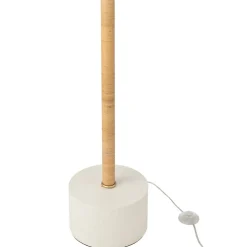 Lampadaire Cocotier en Rotin "Canne à Sucre" 150cm Naturel