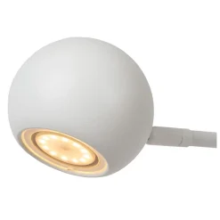 Lampadaire COMET en métal avec LED intégré - Blanc - Lucide