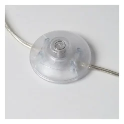 Lampadaire contemporain doré à verres ambrés - Ambrosia