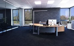 Lampadaire de bureau Office Three Motion gris - Deko Light