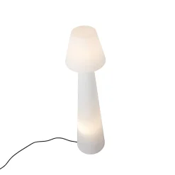 Lampadaire design d'extérieur blanc IP44 - Katrijn
