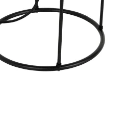 Lampadaire design d'extérieur noir - Jannie