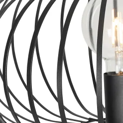 Lampadaire design noir - Johanna
