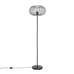 Lampadaire design noir - Johanna