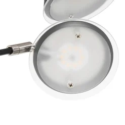 Lampadaire design noir avec LED dimmable 5 lumières - Sixties Trento