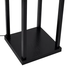 Lampadaire design noir et blanc avec LED - Nea