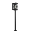 Lampadaire d'extérieur classique noir 100 cm IP44 - Dover