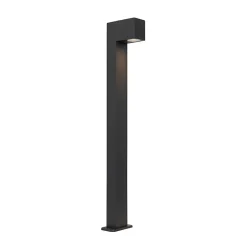 Lampadaire d'extérieur industriel gris foncé 80 cm IP44 - Baleno