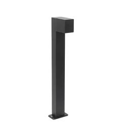 Lampadaire d'extérieur industriel noir 65 cm IP44 - Baleno
