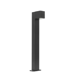 Lampadaire d'extérieur industriel noir 65 cm IP44 - Baleno
