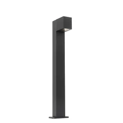 Lampadaire d'extérieur industriel noir 65 cm IP44 - Baleno
