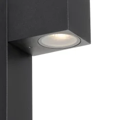 Lampadaire d'extérieur industriel noir 65 cm IP44 - Baleno